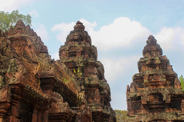 Banteay Srei ,Ancient Khmer Citadel Near Siem Reap