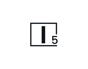 I5, 5I Initial letter logo