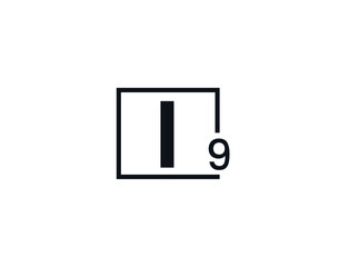 I9, 9I Initial letter logo