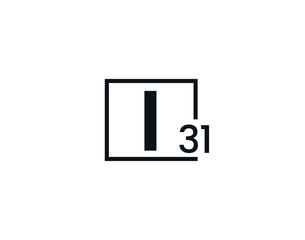 Obraz premium I31, 31I Initial letter logo
