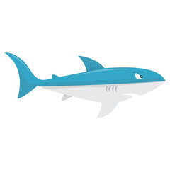 Cartoon shark