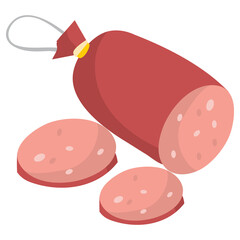 Cartoon Salami