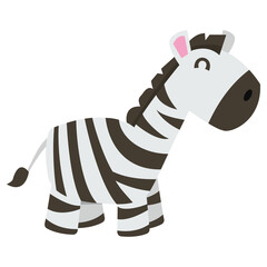 Cartoon Zebra