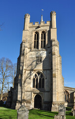 Fototapeta na wymiar All Saints' Church, Haslingfield, Cambridgeshire