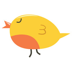 Cartoon Whimsical Bird