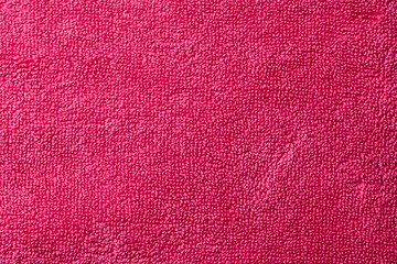 fuchsia pink terrycloth fabric background - obrazy, fototapety, plakaty