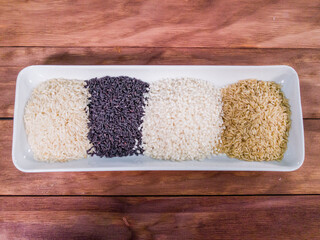 Diferentes tipos de arroz del mundo
