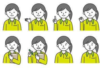 人 長袖  イラスト AI 素材 ベクター