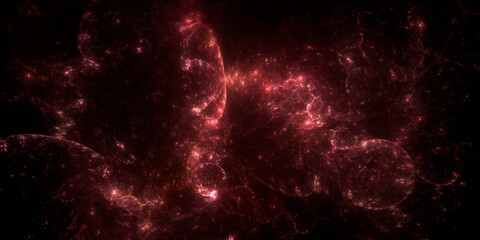 Banner Star field background . Starry outer space background texture . Colorful Starry Night Sky Outer Space background. 3D illustration
