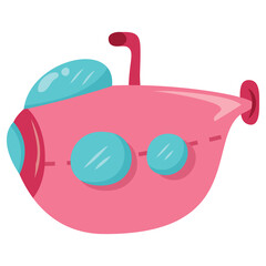 Cartoon Submarine