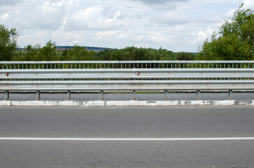 Side view of road bridge	