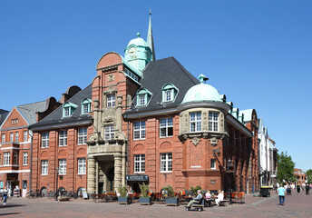 Town Hall of Buxtehude, Hanseatic City, Lower Saxony, Germany, Europe
