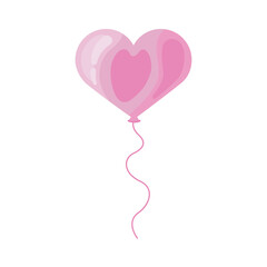 balloon shape heart