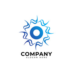 Abstract vetor logo vector design. Sign for business