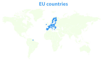EU countries maps europe eu