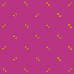 Colorful pattern of dried orange slices on pink background. Dried orange chips. Top view. Flat lay. Pop art