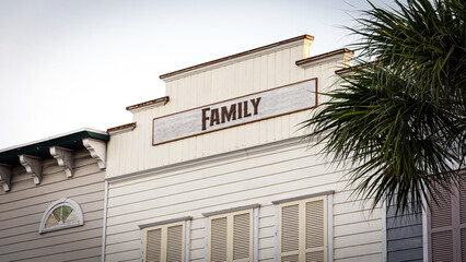 Street Sign to Family