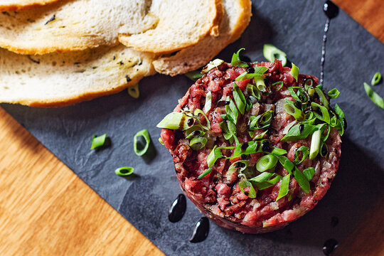 beef steak tartare 