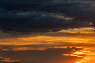 Sunset Skies over the sea