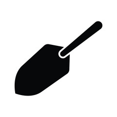 Hand plant shovel icon. Isometric of hand plant shovel vector icon for web design isolated on white background