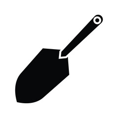 Hand plant shovel icon. Isometric of hand plant shovel vector icon for web design isolated on white background