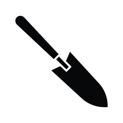 Hand plant shovel icon. Isometric of hand plant shovel vector icon for web design isolated on white background