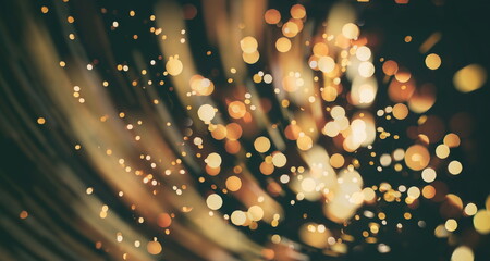 Bulbs lights background:blur of Christmas wallpaper decorations concept.holiday festival...