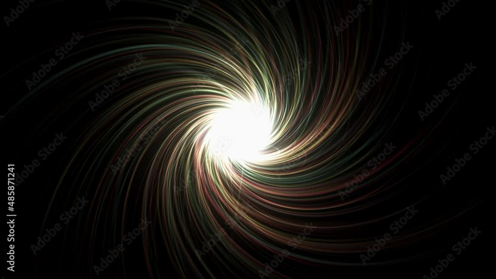 Poster Abstract Slow Motion Shockwave Explosion Background/ 4k animation of an abstract schockwave explosion background in slow motion with fractal particles and turbulence waves seamless looping