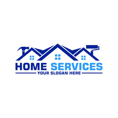 Home Services Logo can be use for icon, sign, logo and etc