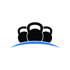 kettle bell can be used for logos, icons, t-shirts, banners, and others.