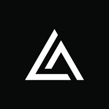 LA Logo can be use for icon, sign, logo and etc