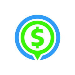 Money Logo can be use for icon, sign, logo and etc