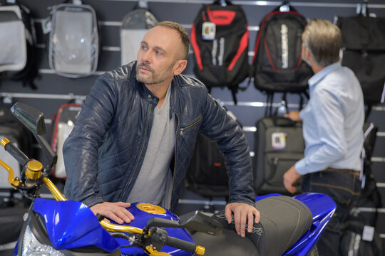 clients of the motorbike shop