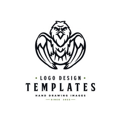 Eagle logo inspiration, eagle vector logo