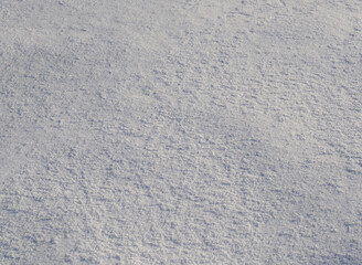 White blank fresh snow texture background. Copy space for text message.
