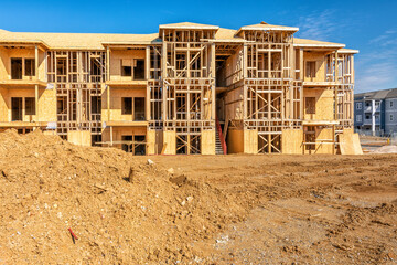 A Growing Apartment Community Under Construction