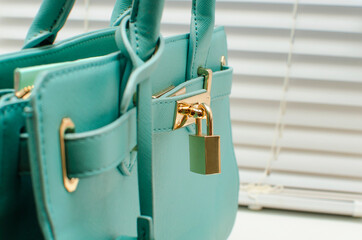 Little stylish women's handbag. Accessories for a bag