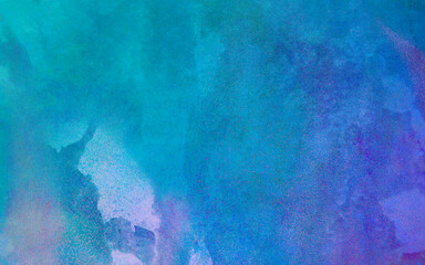 Colorful grungy texture, distressed stained digital art background.