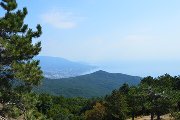 Crimea. View of Yalta.