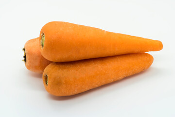 carrot isolated on white background