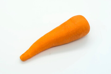carrot on a white background