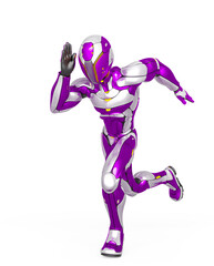 future astronaut is running