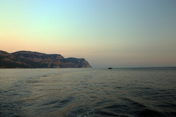 Crimea. The sea at Balaklava