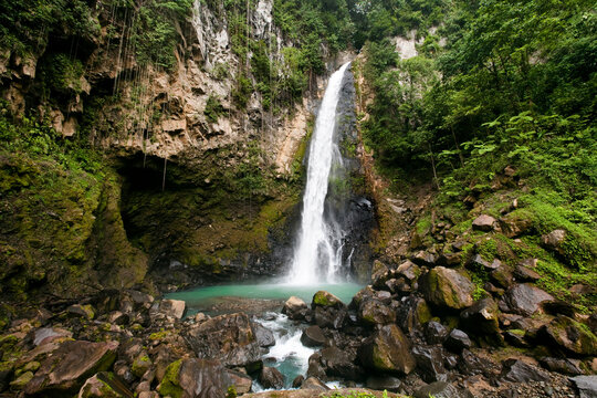 Victoria Waterfall In Dominica