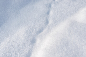 white snow background