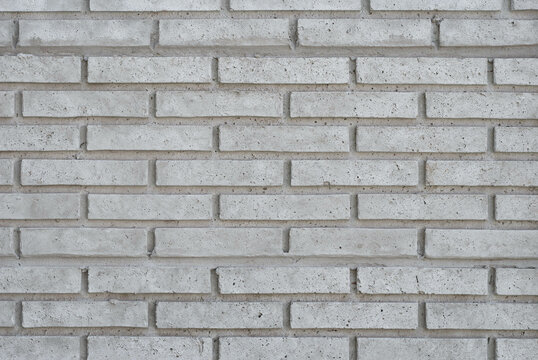 Fototapeta white and gray brick wall background