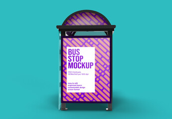 Bus Stop Mockup Design