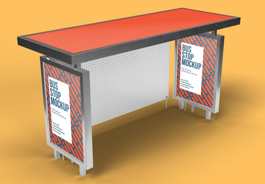 Bus Stop Mockup Design