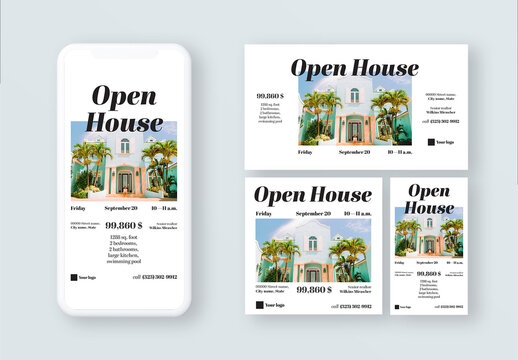 Luxury Open House Web Banner