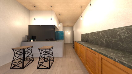 ロフト付きワンルーム